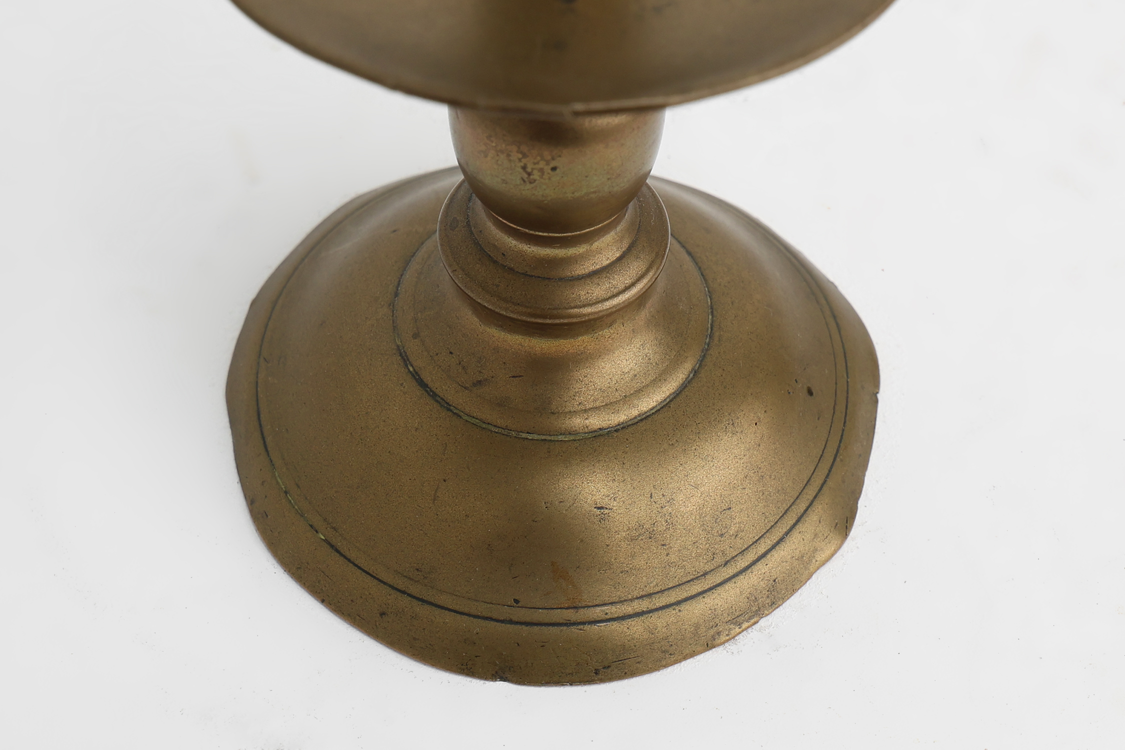 17th-Century Belgian Bronze Candlestick in Renaissance Stylethumbnail